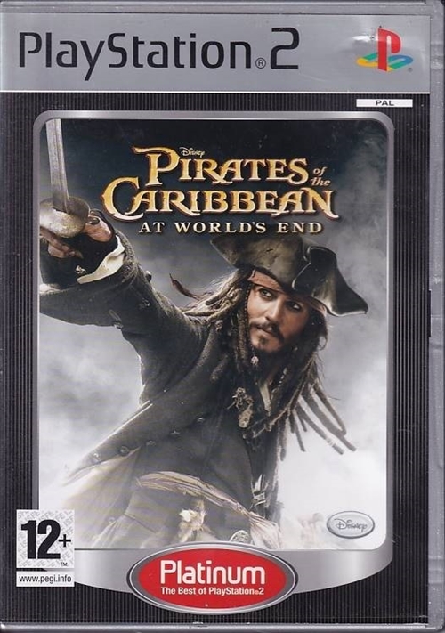 Pirates of the Caribbean At Worlds End - PS2 - Platinum (B Grade) (Genbrug) (eng)